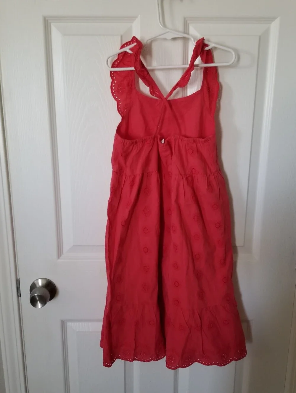 New Gap kids Girls Eyelet Dress 8
